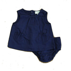 Classic Prep Girls Navy Blue Apparel Sets size: 6-9 Months